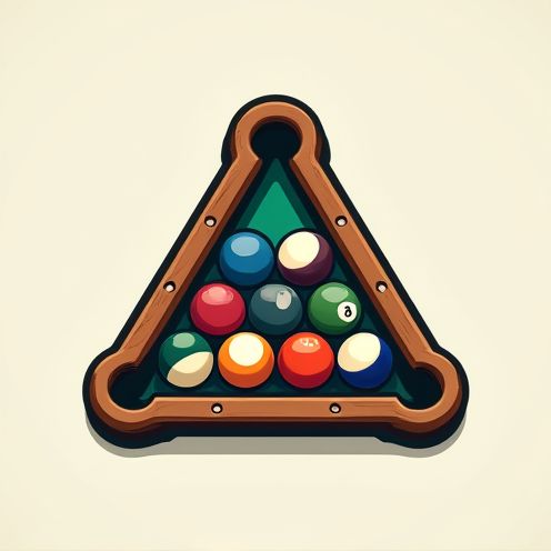 Billiard Triangle Rack