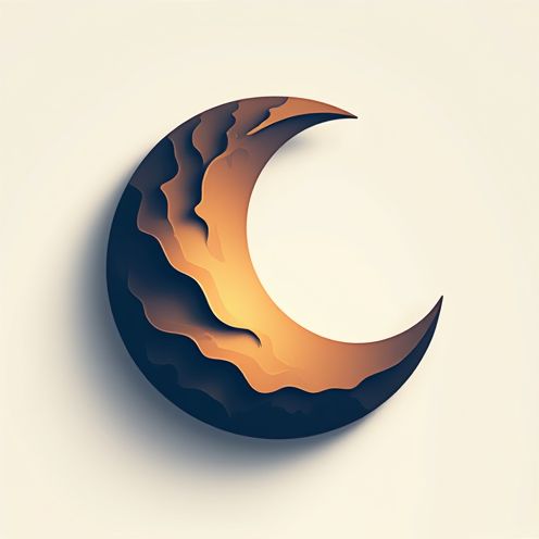 Crescent moon