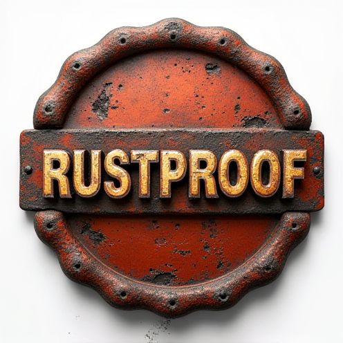 Rustproof Badge