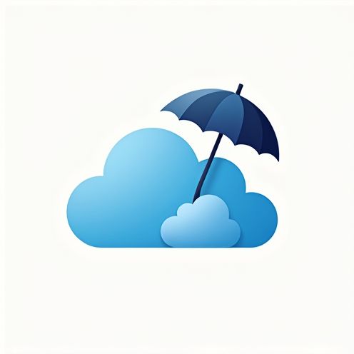 Cloud with umbrella