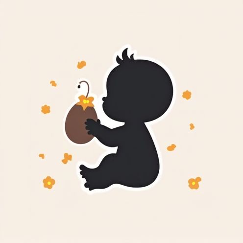 Baby silhouette