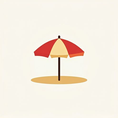 Beach umbrella