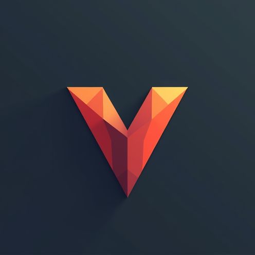 Stylized V