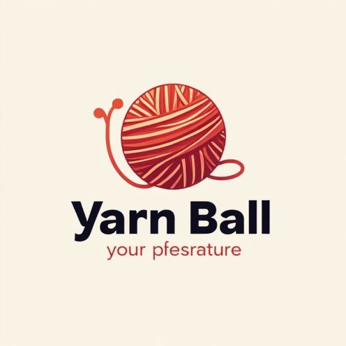 Stylized Yarn Ball