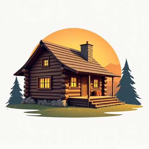 Log cabin