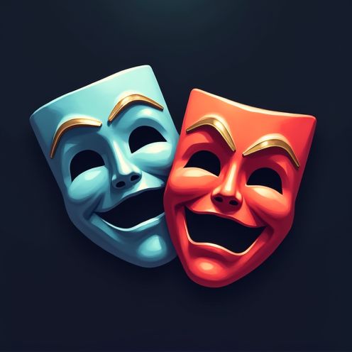 Comedy Tragedy Masks