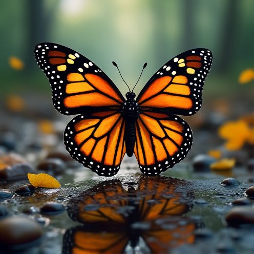 Metamorphosis butterfly