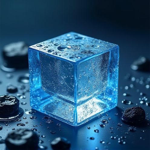 Cooling ice cube