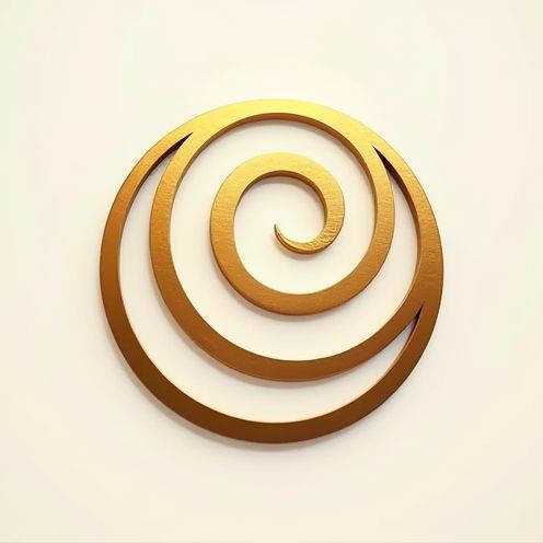 Golden ratio swirl