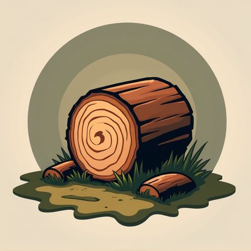 Log cross-section