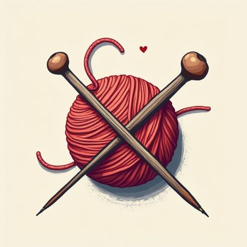 Knitting needles