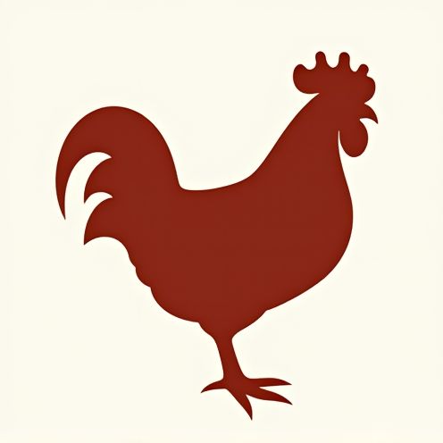 Chicken silhouette