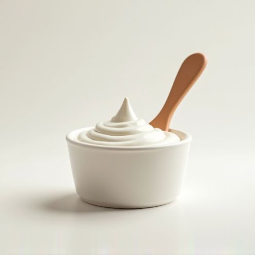 Yogurt pot with lid