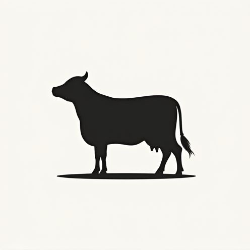 Cow silhouette