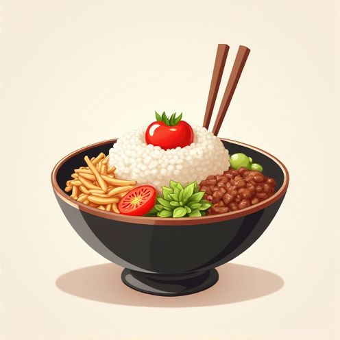 Cooked Rice Bowl