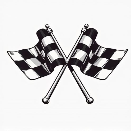 Checkered flag