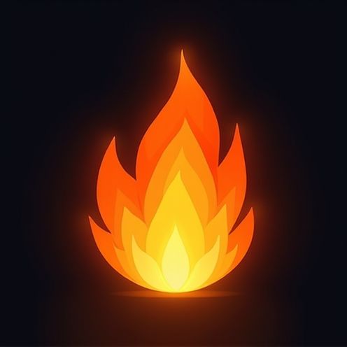 Flame icon