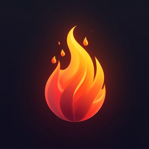 Flame icon