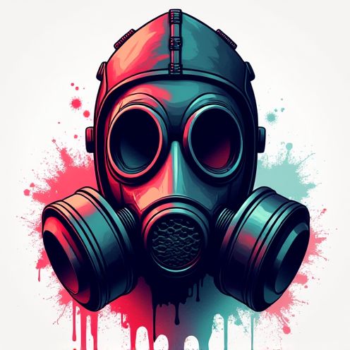 Gas mask image