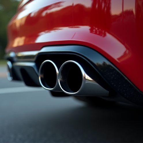 Car tailpipe