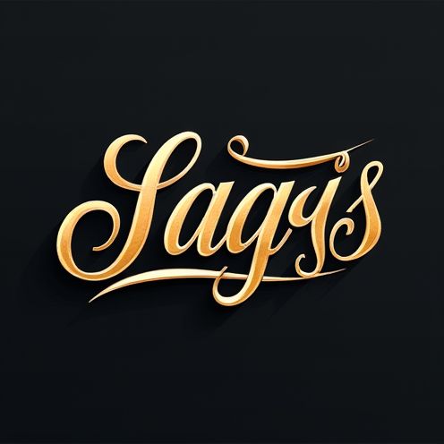 Elegant Script Lettering